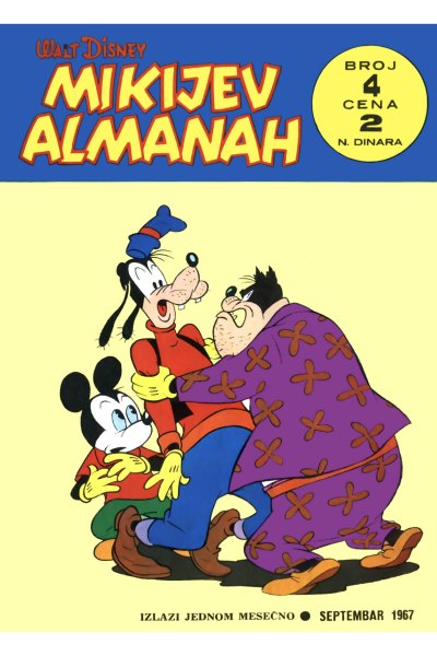 Mikijev Almanah 0004 (1967) (vojcan & fife) (SZ)