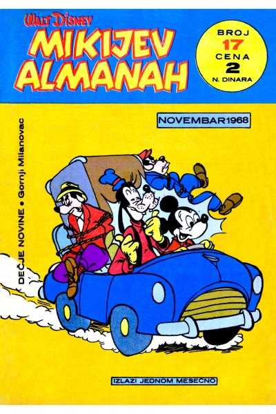Mikijev Almanah 0017 (1968) (Zmaj&Noname-BDS)