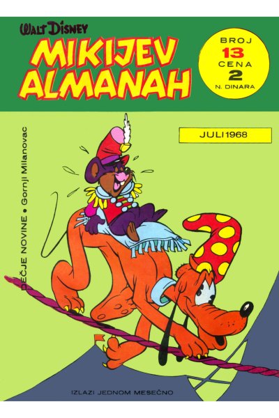 Mikijev Almanah 013 (1968) (duby & Korman) (BDS)