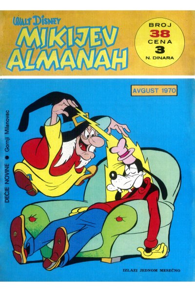 Mikijev Almanah 038 (1970) (ex-YU) (Damir & MickRC)
