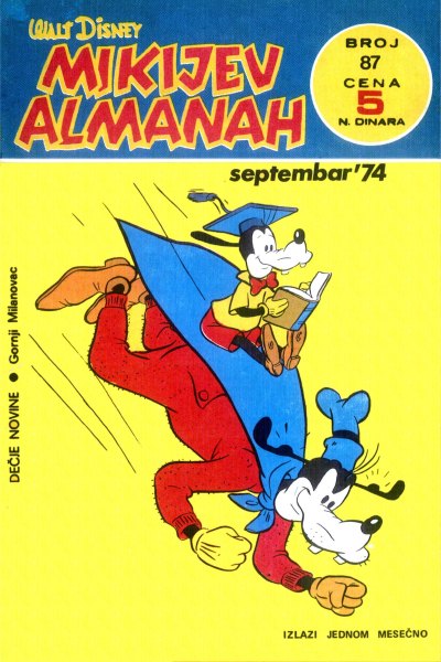 Mikijev Almanah 087 (1974) (ex-YU) (Damir & MickRC)