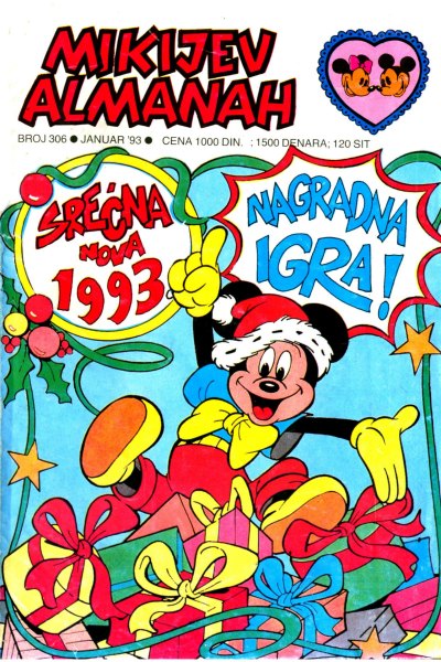 Mikijev Almanah 306 (1993) (Serbian) (Jugo&duby-BDS)