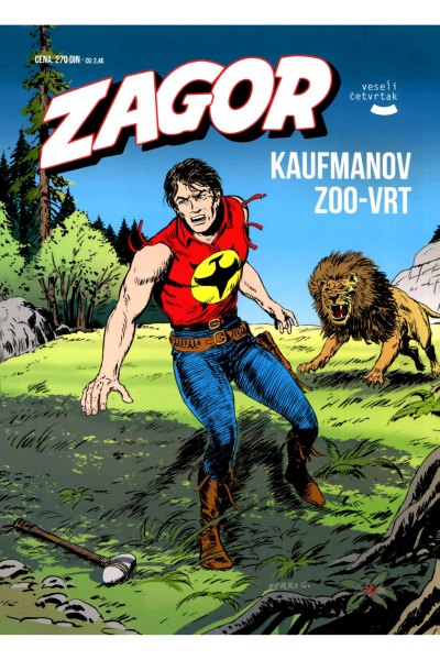Zagor VC 129 Kaufmanov zoo-vrt (SF)