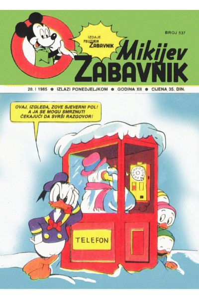 537 Mikijev Zabavnik (Latinica) (Od123&Whitephantom) (Fale Str.19 30)