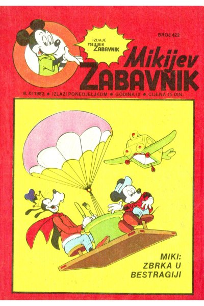 Mikijev Zabavnik 0422 (Damir & Enwil) Sz