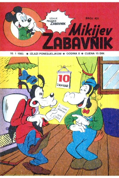 Mikijev Zabavnik 0431 (Damir & Enwil) Sz