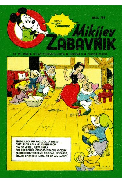 Mikijev Zabavnik 0458 (1983) (Latinica) (Damir & Whitephantom) (Sz & Sf)