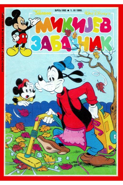Mikijev Zabavnik 0992 (1995) (Cirilica) (Kadusha & Whitephantom) (Sz & Sf)