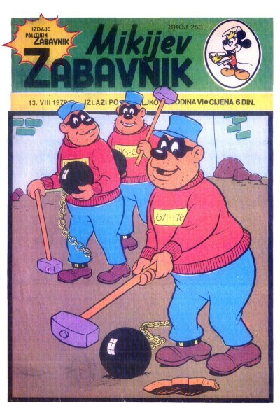 Mikijev Zabavnik 253 Latinica (Pz 13.08.1979) Obrada [Damir&Esad](Sz)