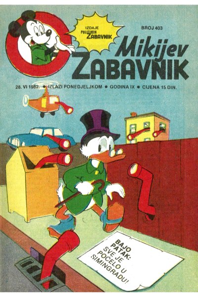 Mikijev Zabavnik 403(Damir&Enwil) Sz