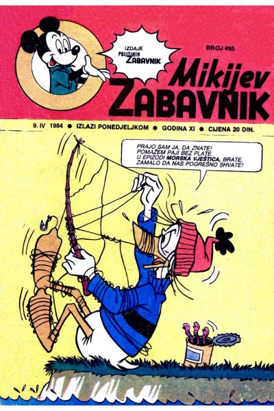 Mikijev Zabavnik 495(Darios&Enwil) Sz