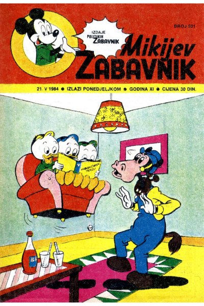 Mikijev Zabavnik 501(Darios&Enwil) Sz