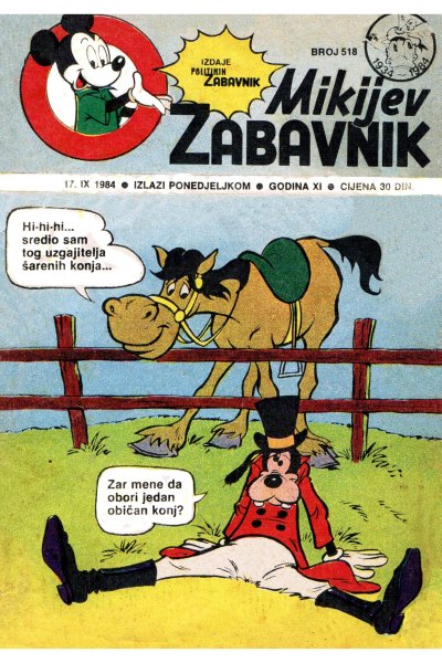 Mikijev Zabavnik 518(Darios&Enwil) Sz