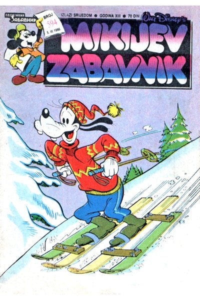 Mikijev Zabavnik 594 Latinica (Pz 05.03.1986) Obrada [Darios&Esad](Sz)