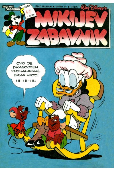 Mikijev Zabavnik 650(Darios&Enwil) Sz