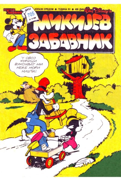 Mikijev Zabavnik 705 Dzovani&Markoboss
