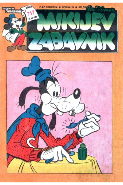 Mikijev Zabavnik 717 Latinica (Pz 13.07.1988) Obrada [Darios&Esad](Sz)