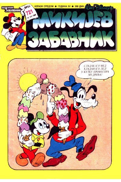 Mikijev Zabavnik 721 (Dzovani Markoboss)