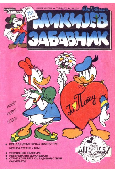 Mikijev Zabavnik 751 Dzovani&Markoboss
