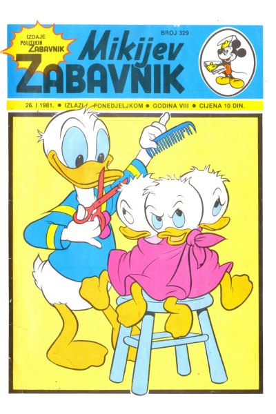 Mikijev Zabavnik Br 0329 (Vlatkos&Skeleton) (Sf)